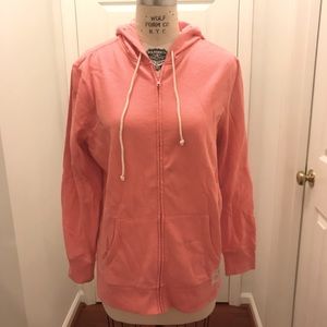 Pink Zip Up Hoodie